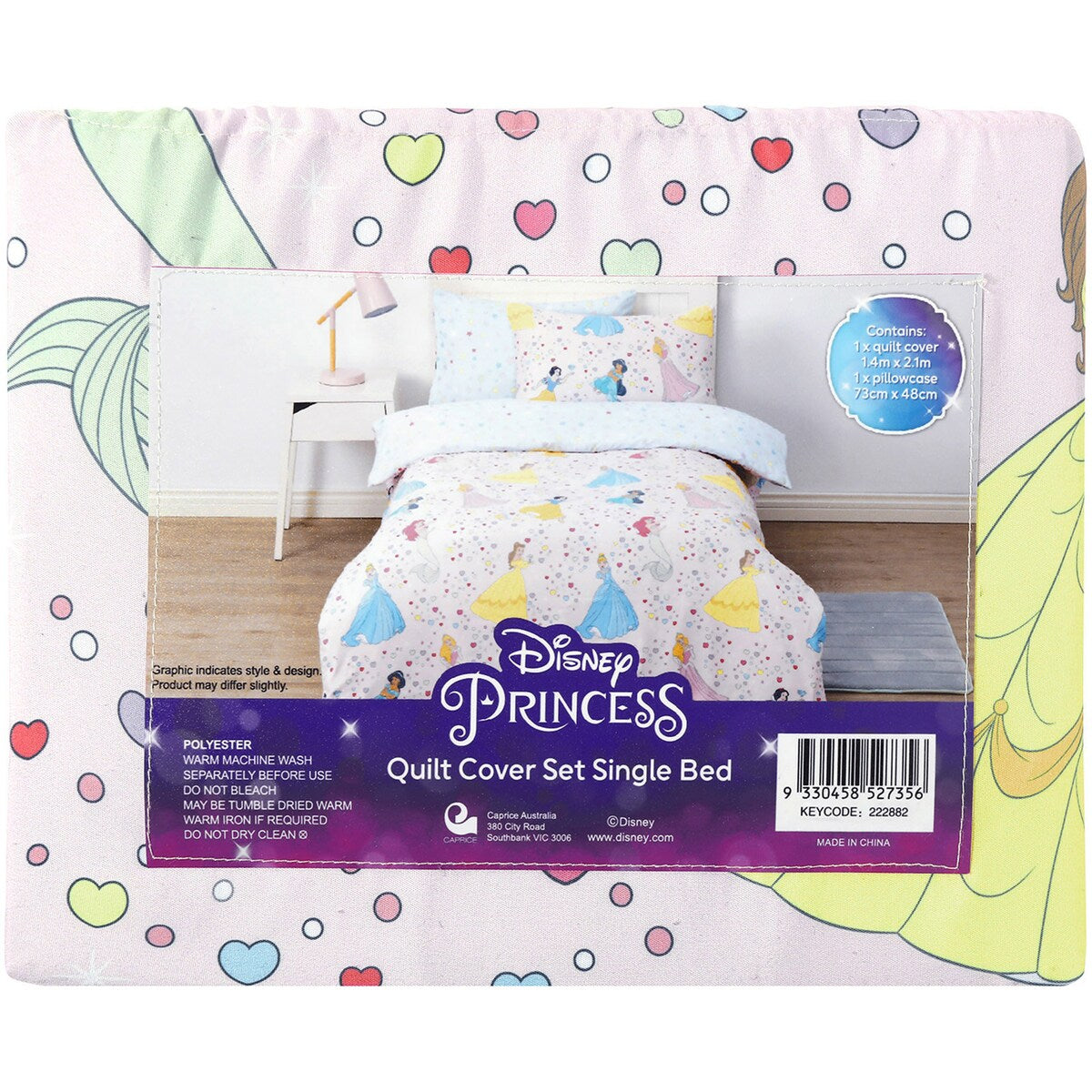 Licensed Quilt Cover Set Single Bed Each Assorted