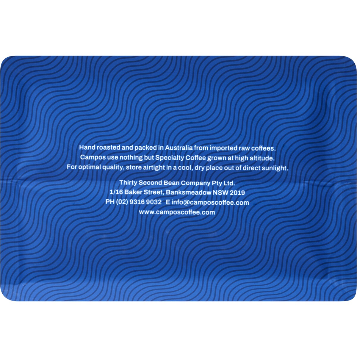 Campos Decaf Coffee Beans 500g