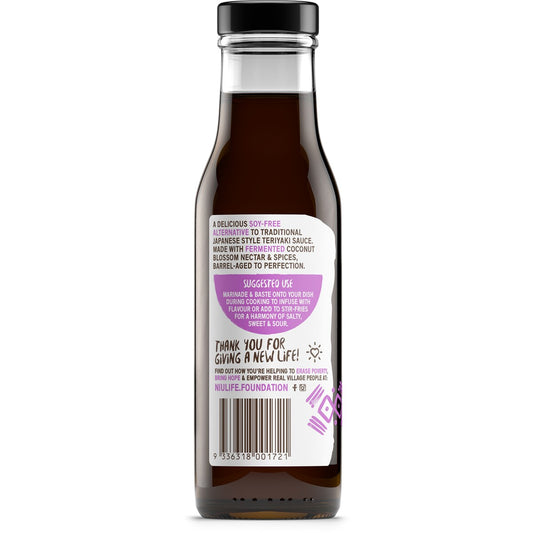 Niulife Organic Extra Thick Coconut Amino Teriyaki Sauce 250mL