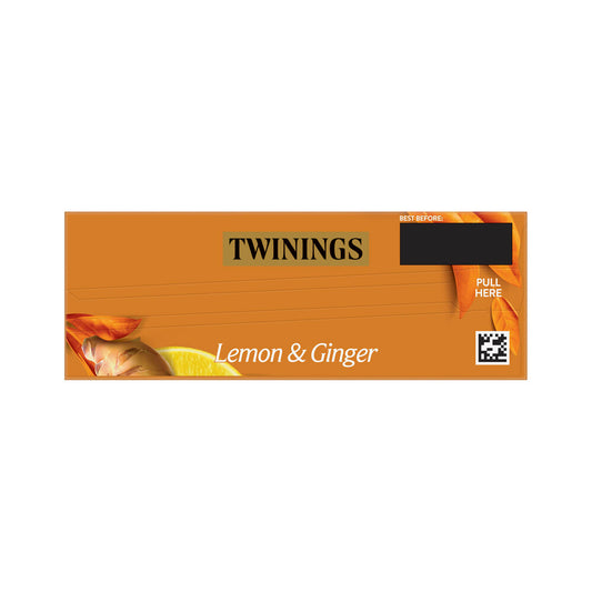 Twinings Lemon & Ginger Infusions Tea Bags 80 Pack - 120g