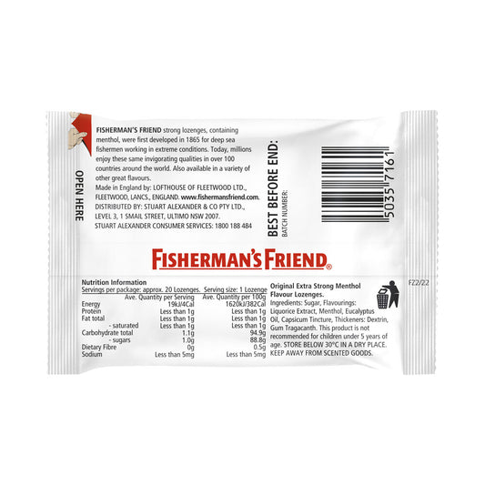 Fisherman's Friend Original Throat Lozenge - 25g
