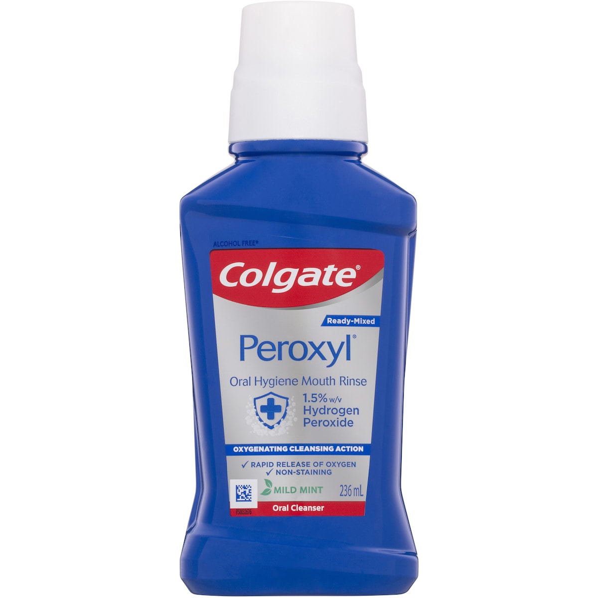 Colgate Mouthwash Oral Cleanser Mint - Peroxyl 236mL