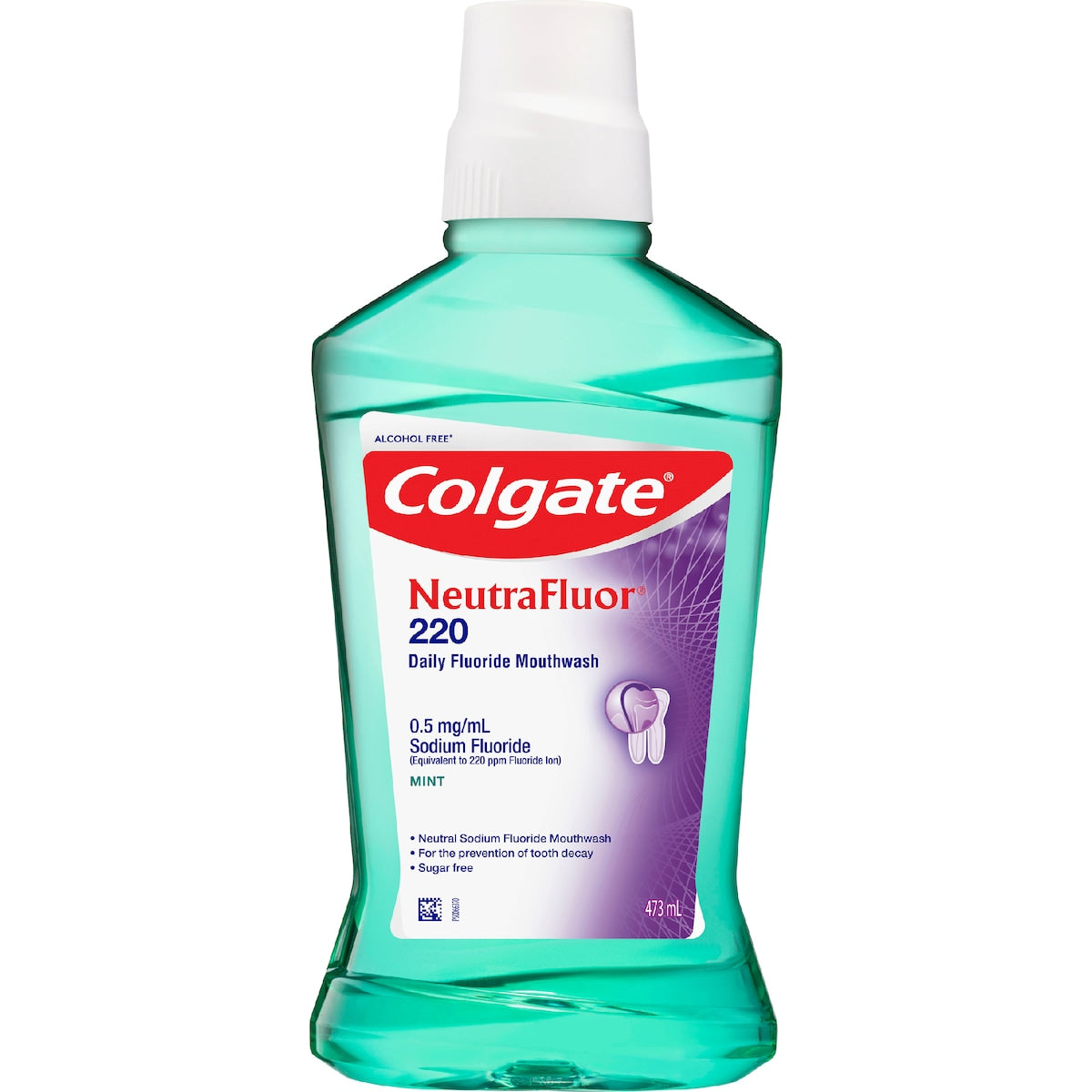 Colgate Mouthwash Mint Neutrafluor 220 Daily Fluoride 473mL
