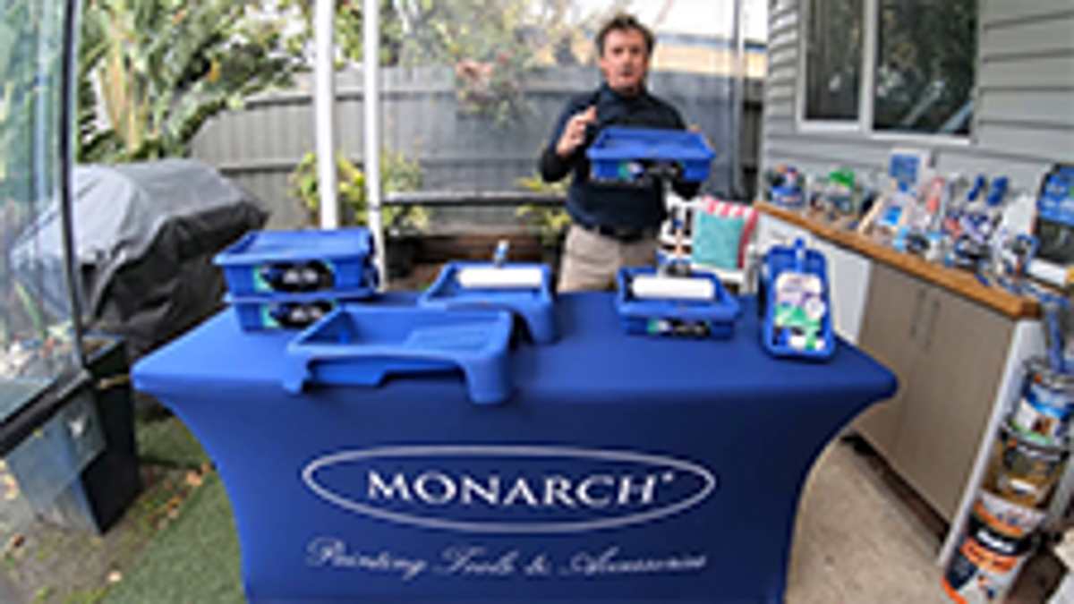 Monarch Paint Tray 270mm Deep Well PP Plastic Sturdy Design