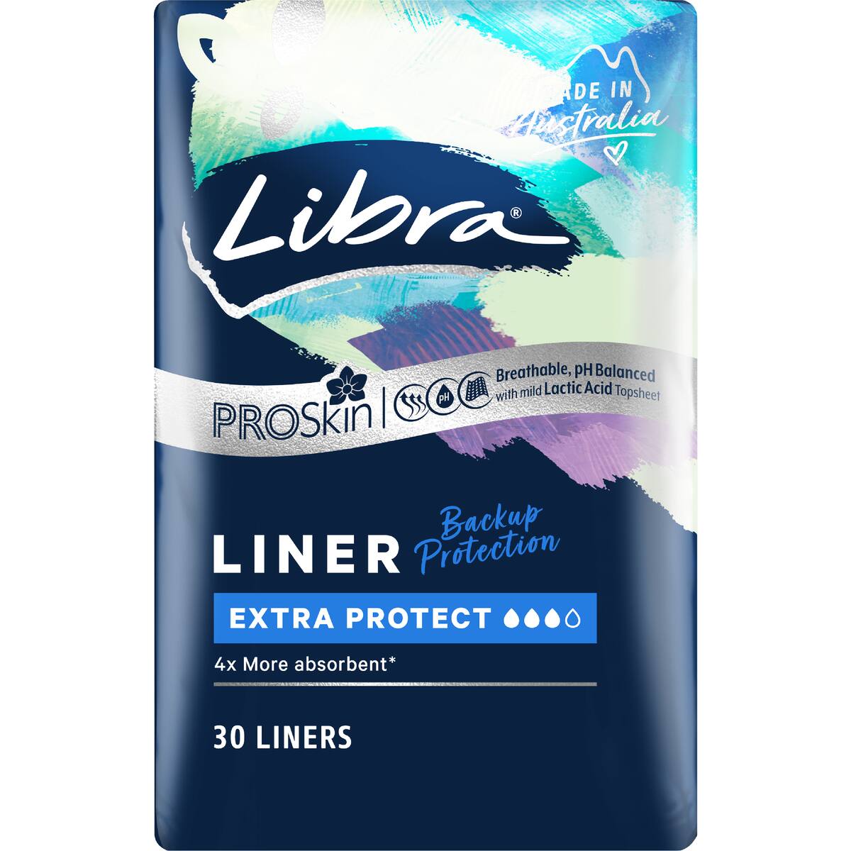 Libra Extra Protect Panty Liners 30 Pack