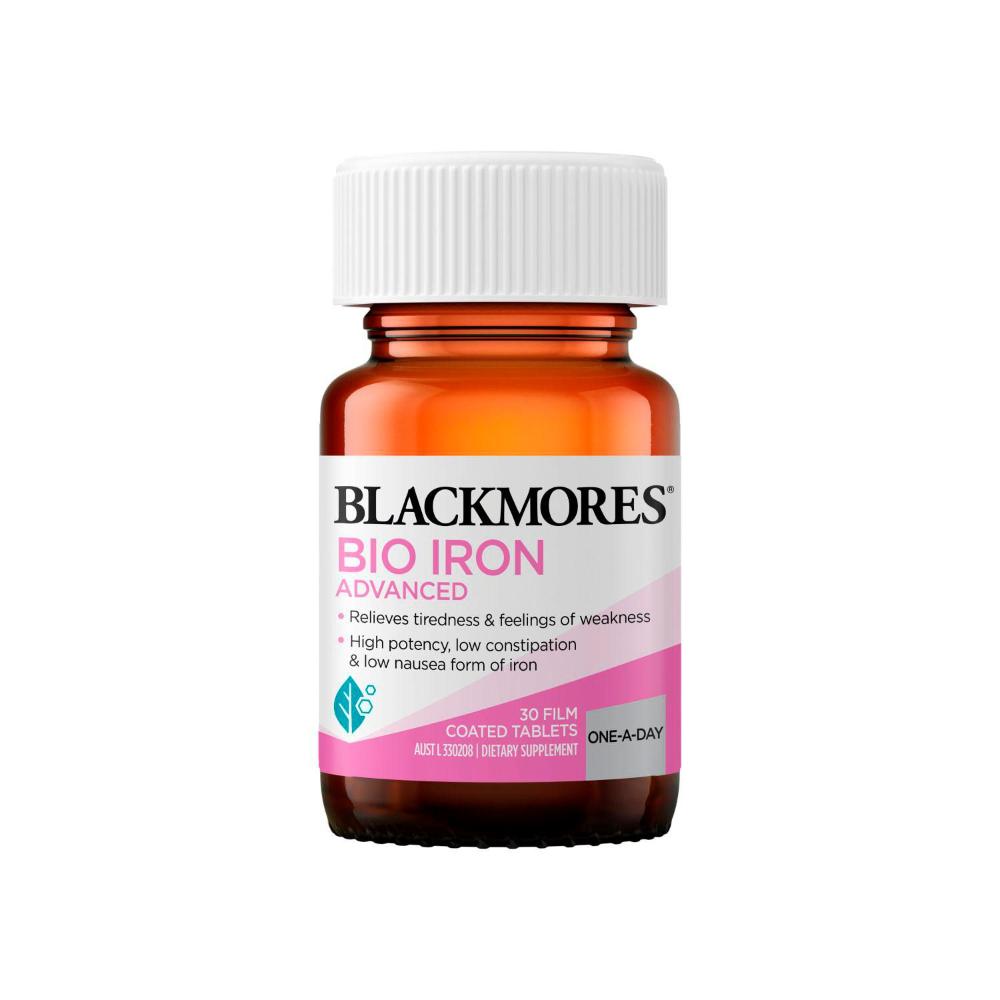 Blackmores Bio Iron Advanced Energy Tablets - 30 pack