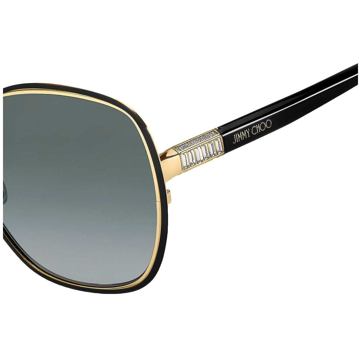 Jimmy Choo Dodie/S Women's Sunglasses Black Gold