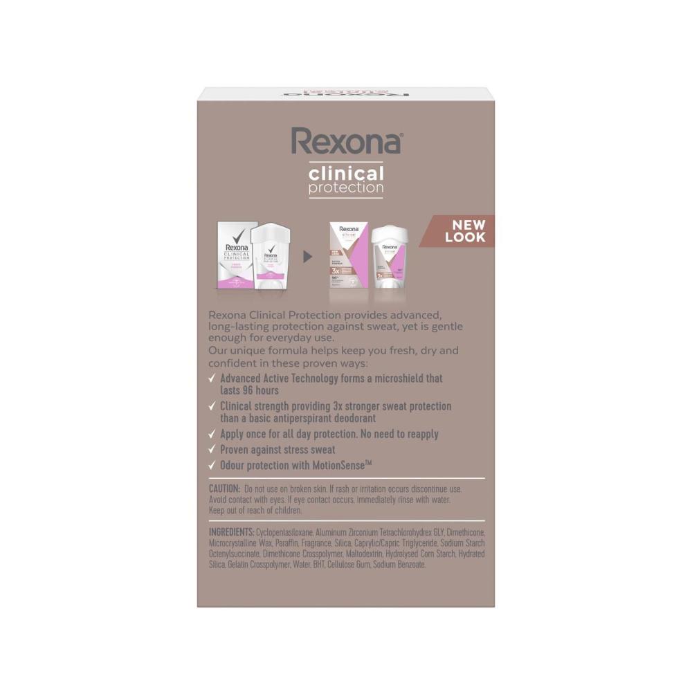 Rexona Women Deodorant 96hr inical Cream Sheer Powder - 45mL