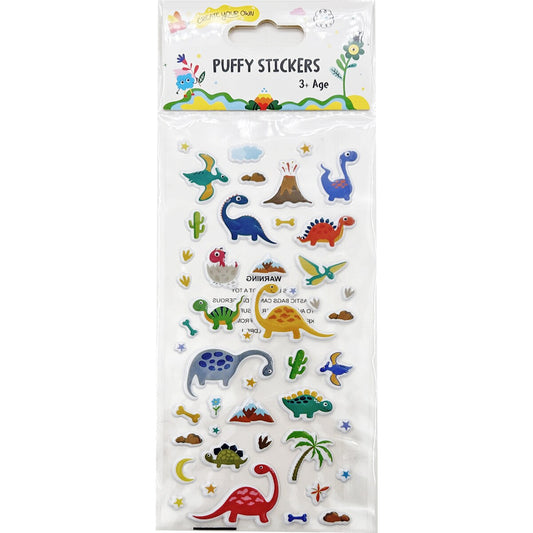 Puffy Stickers Assorted Each