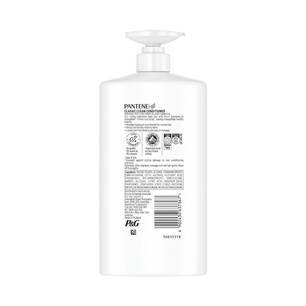 Pantene Pro-v Classic Clean Conditioner - 900mL