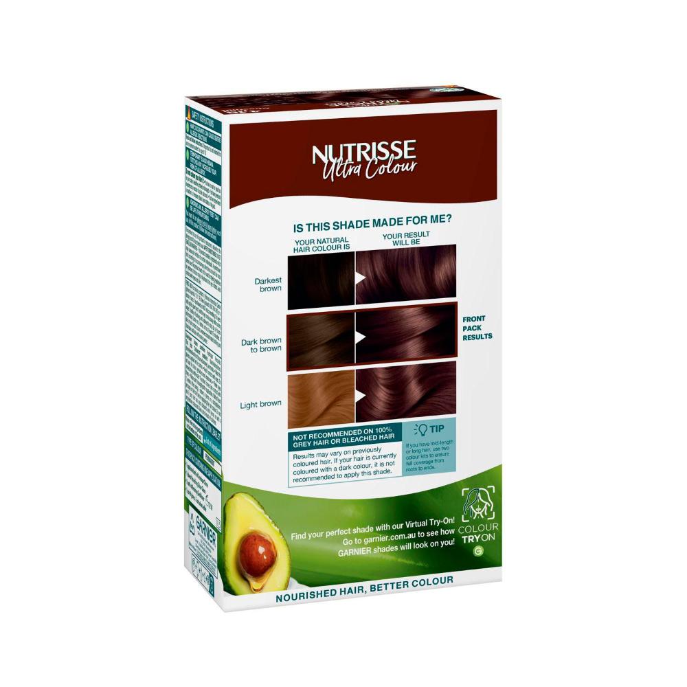 Garnier Nutrisse Hair Colour 4.15 Iced Chestnut - 1 Pack