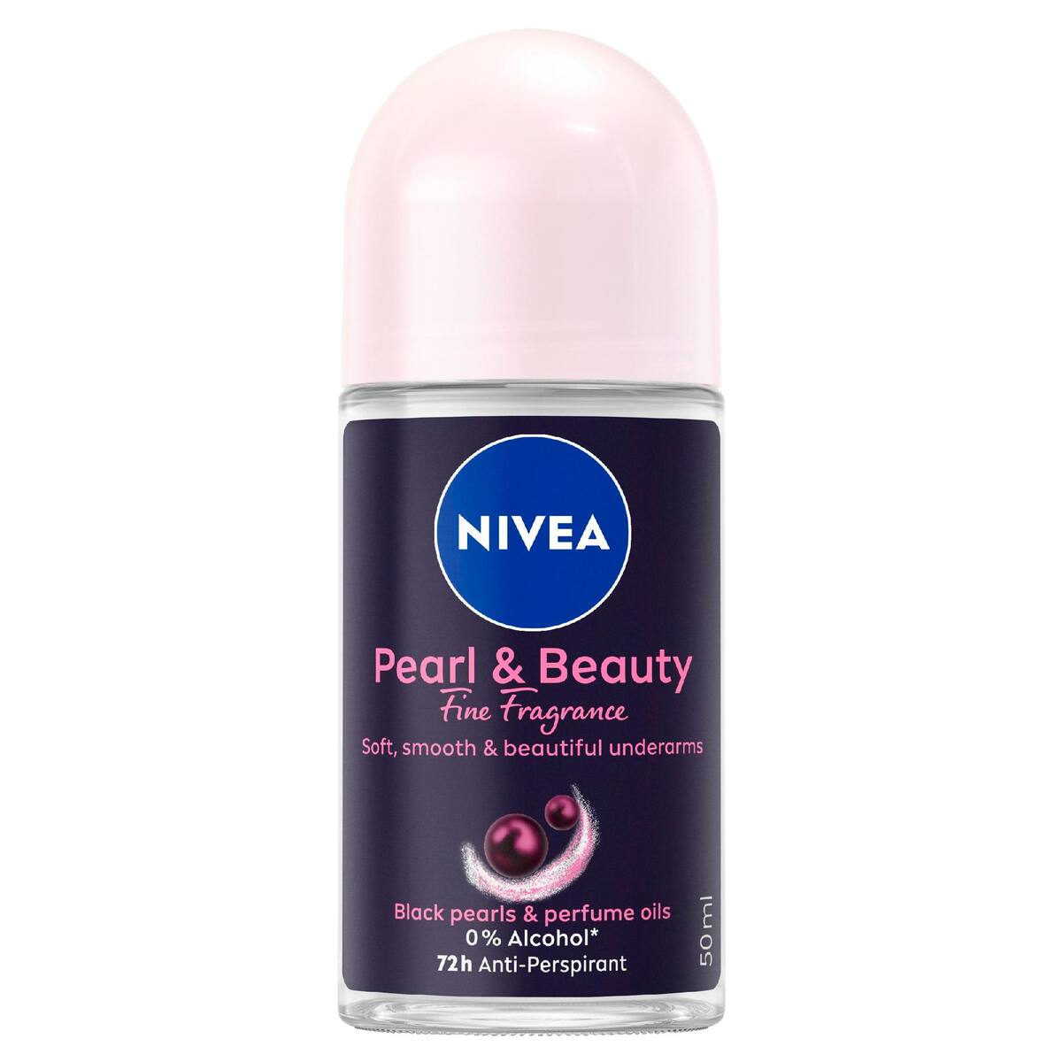 Nivea Black Pearl & Beauty Roll On Deodorant 50ml