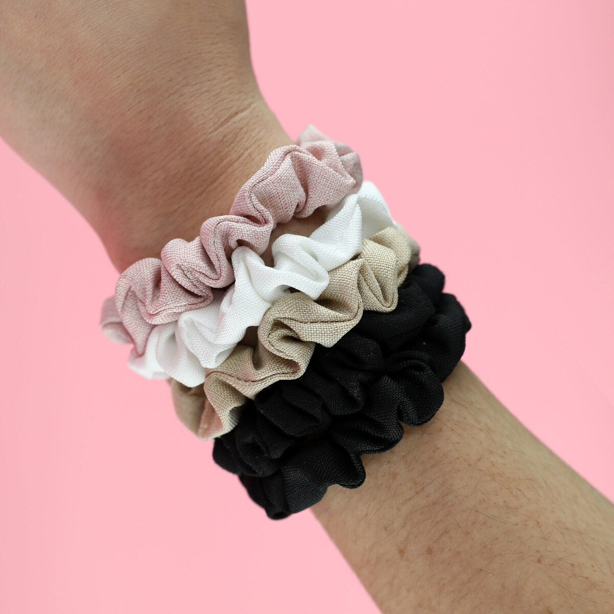 Mcobeauty Hair Scrunchies Mini Assorted 5 Pack