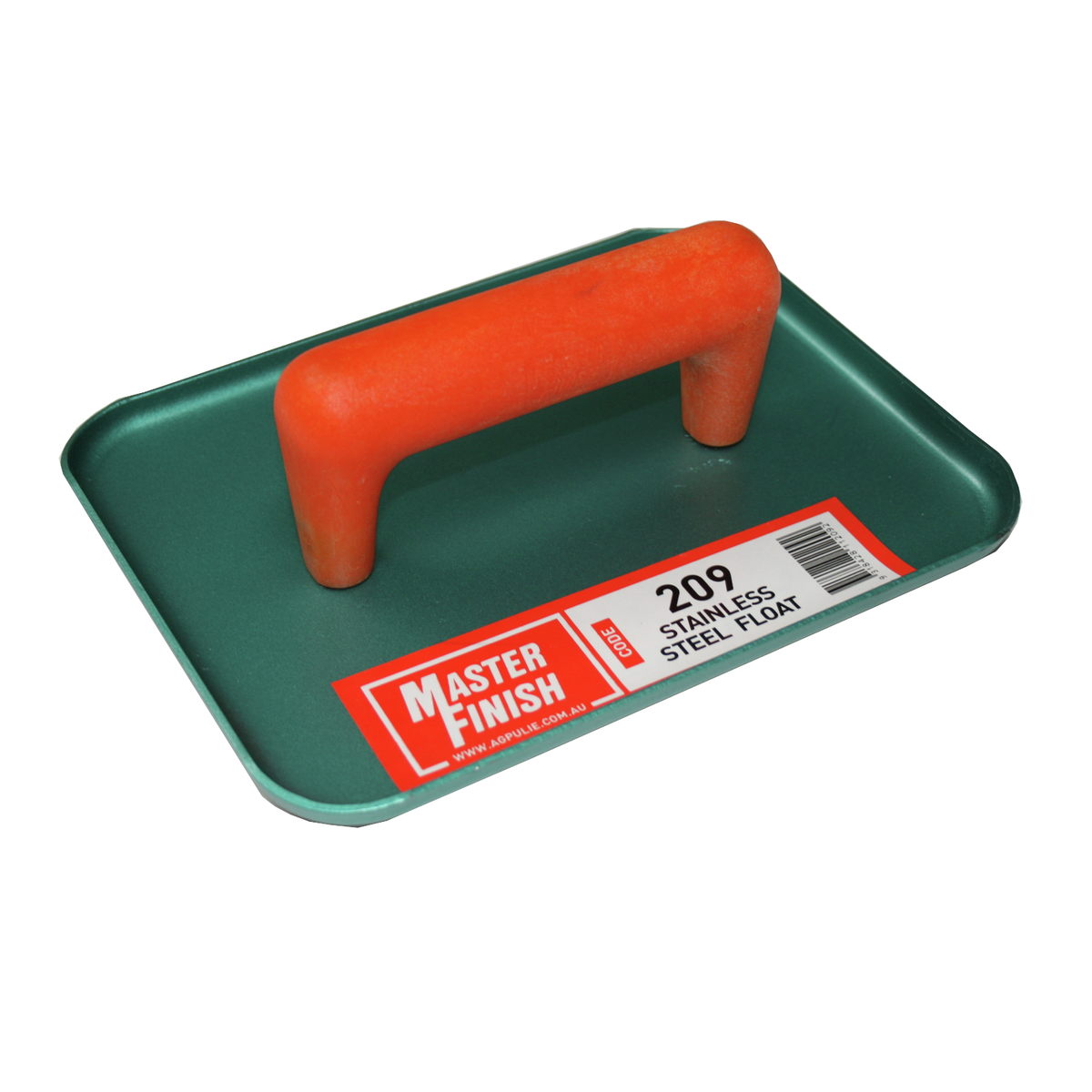 Masterfinish Stainless Steel Float - 210mm - Durable - Comfortable Grip