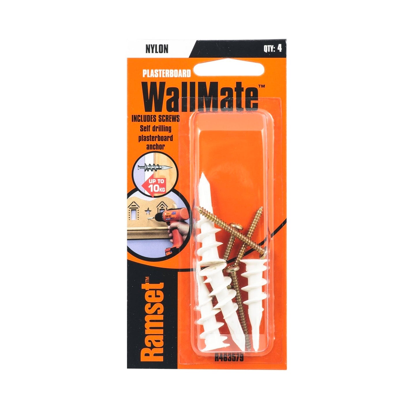 Ramset Wallmate Anchor - 73 x 150mm - 4 Pack