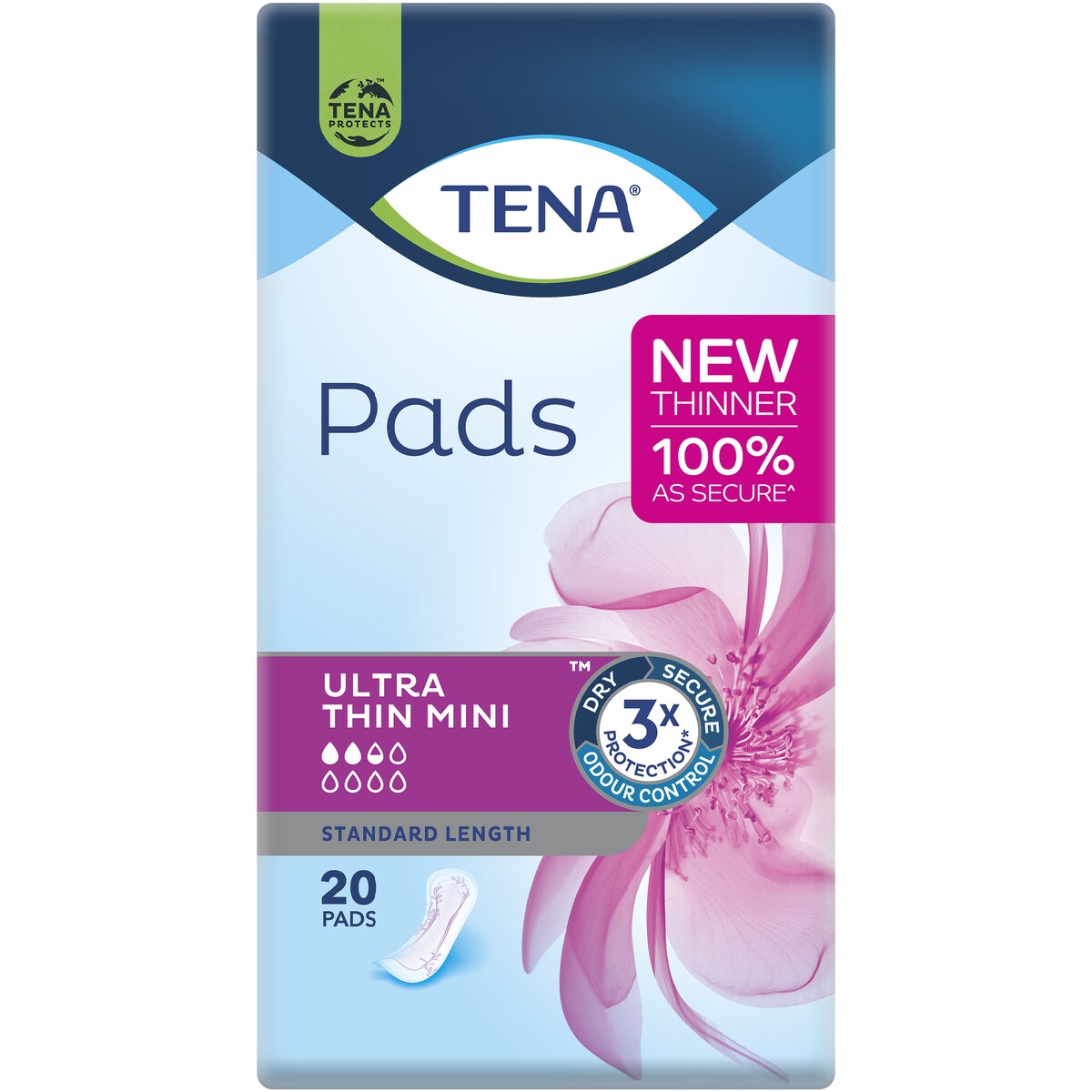 Tena Ultra Thin Mini Pads 20 Pack