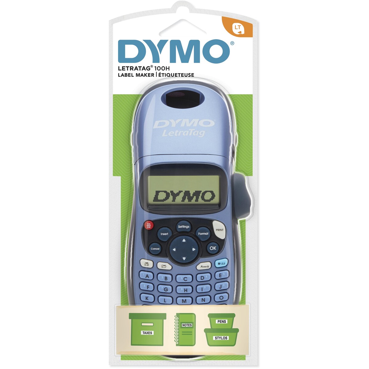 Dymo Letratag 100h Handheld Labeller, Blue Each