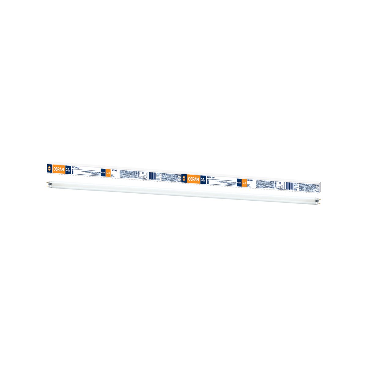 Osram Biolux 36W Fluorescent Tube 120cm Glass Metal Natural Light
