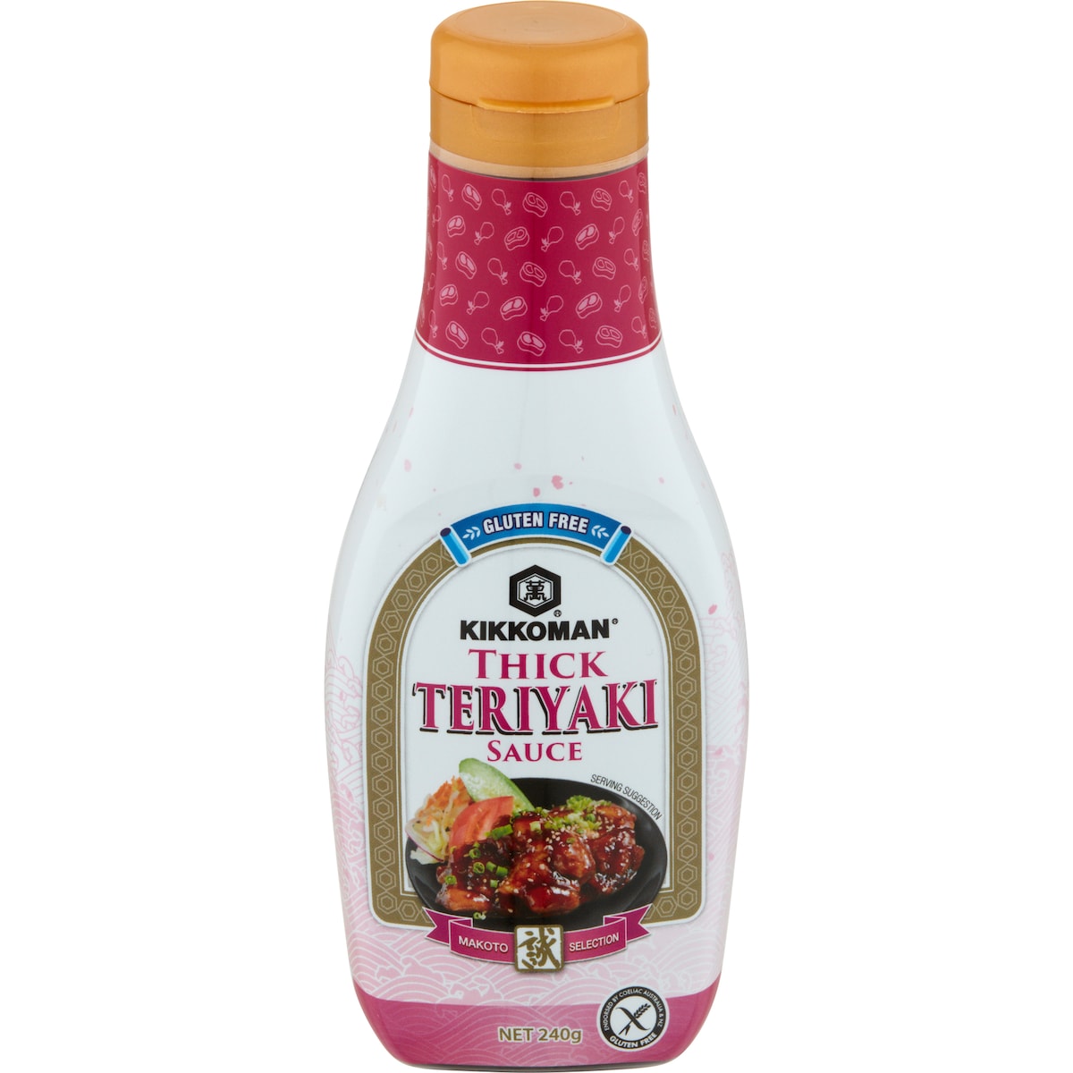 Kikkoman Thick Teriyaki Sauce Gluten Free 240g