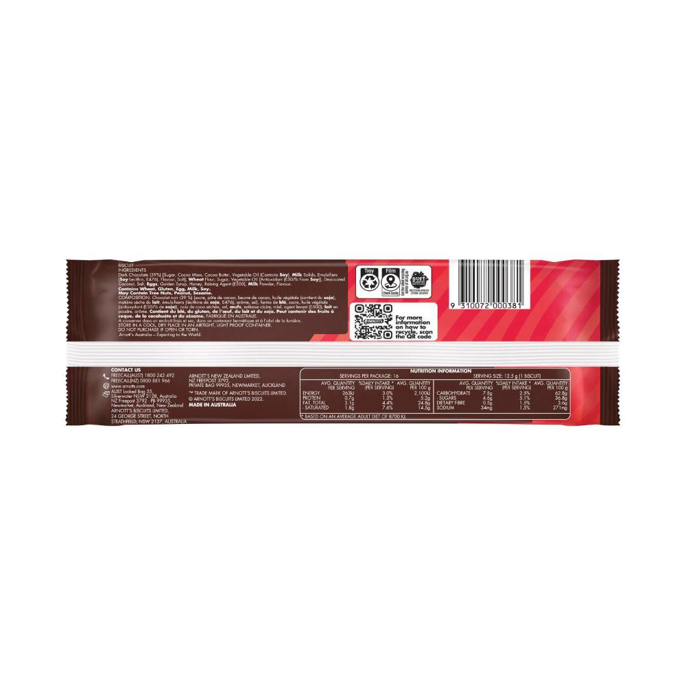 Arnott's Chocolate Monte Biscuits - 200g