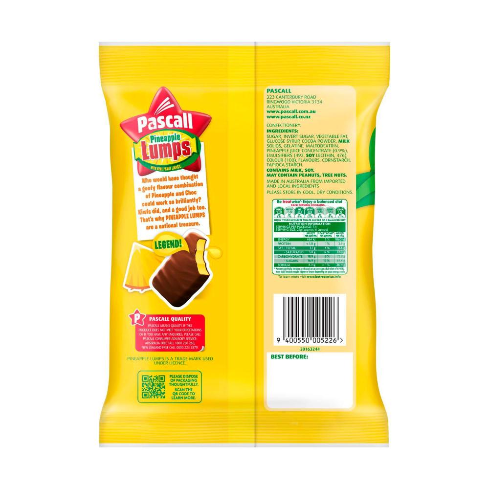 Pascall Pineapple Lumps - 185g