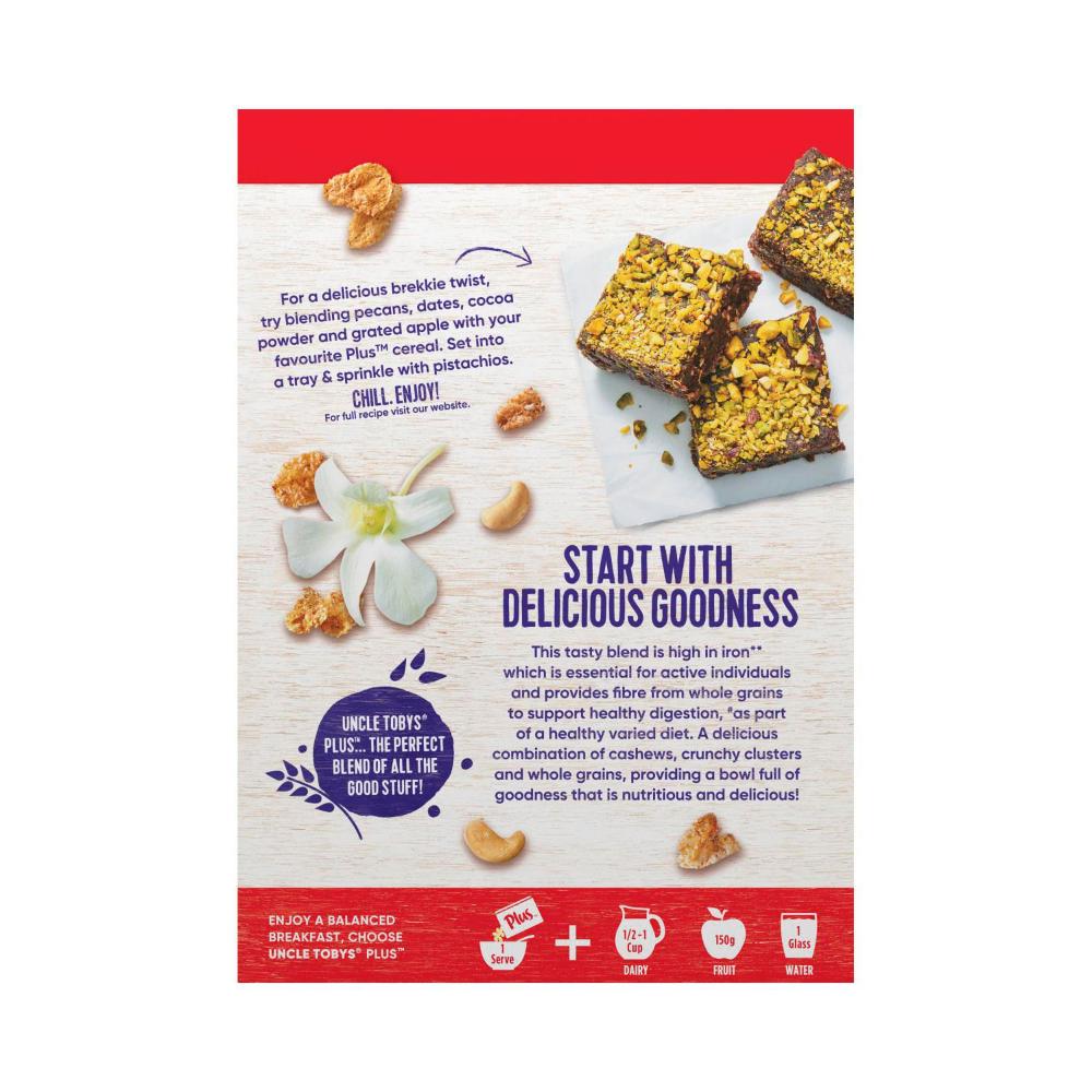 Une Tobys Plus Iron Cereal - 410g
