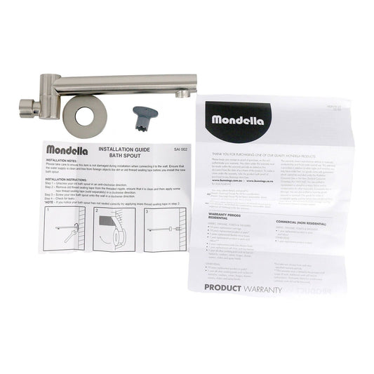 Mondella Resonance Bath Spout Brushed Nickel Resonance
