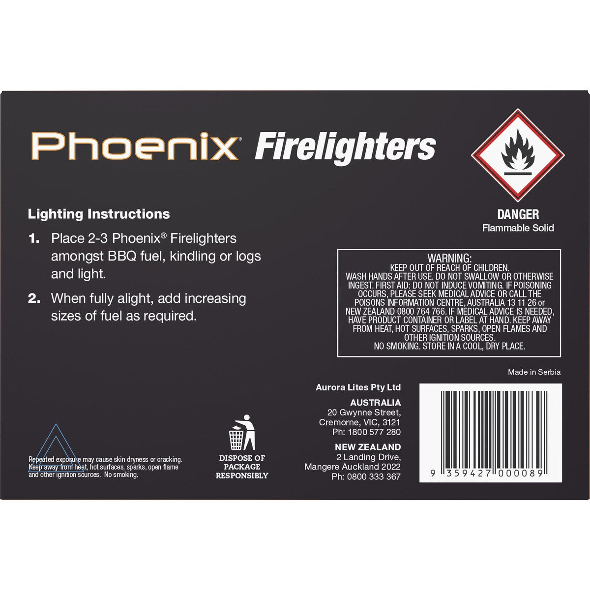 Phoenix Firelighters 24 Pack