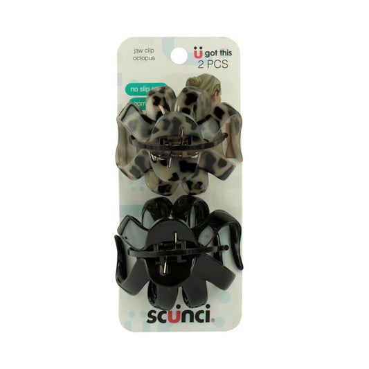 Scunci No Slip Grip Octopus ips - 2 Pack