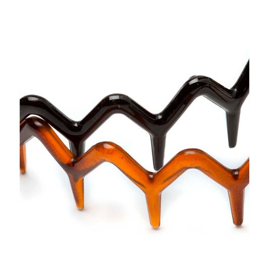 Scunci Effortless Beauty Zigzag Headband - 2 pack