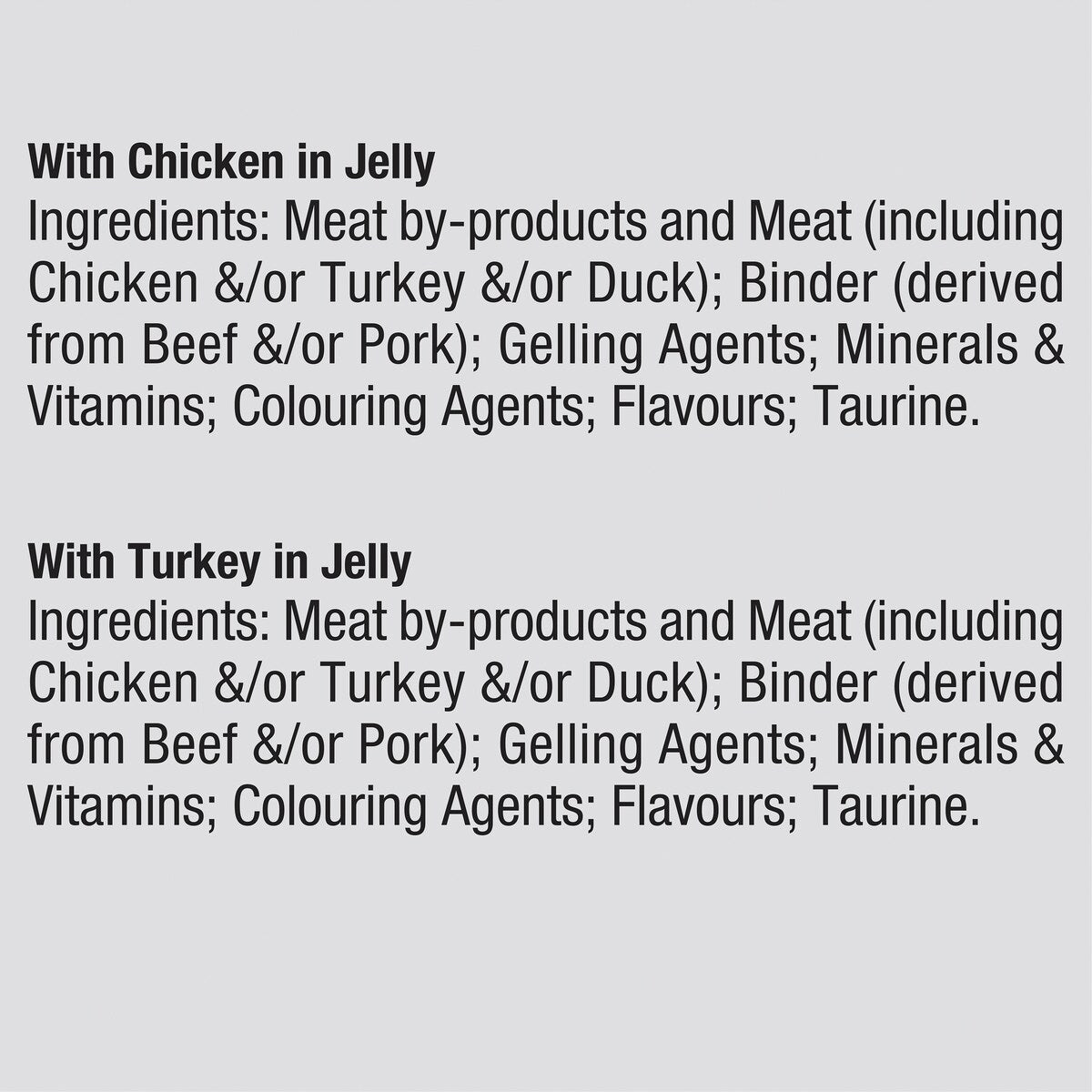 Dine Fresh & Fine In Jelly - 4x With Chicken & 2x With Turkey 50g X6 Pack