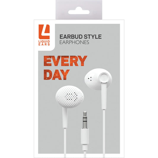 Liquid Ears Earbud Style Earphones Assorted Each