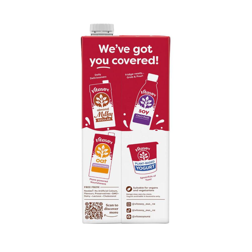 Vitasoy Unsweetened Almond Uht Milk - 1L