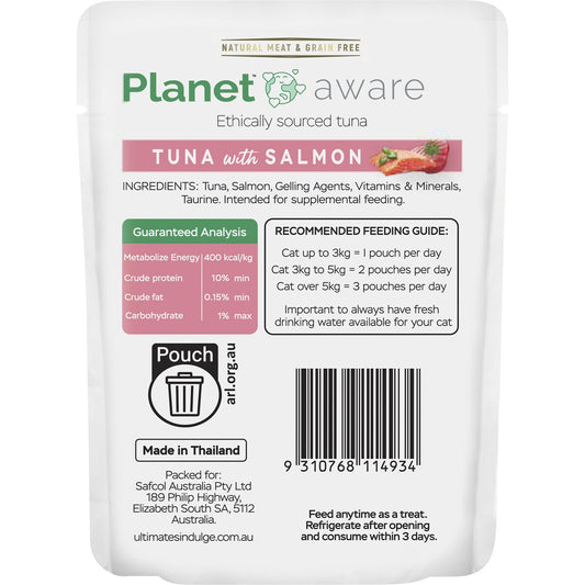 Ultimates Indulge Planet Friendly Tuna With Salmon 85g