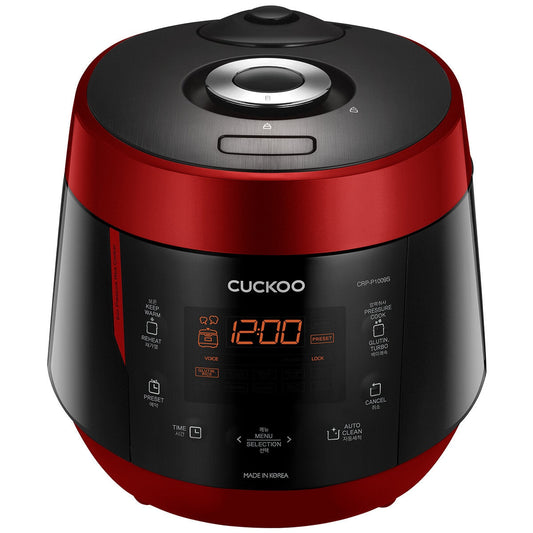 Cuckoo Electric Pressure Rice Cooker Warmer 10 Cups CRP-P1009S 1.8L