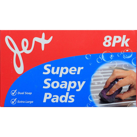 Jex Steel Wool Soap Pads 8 pack