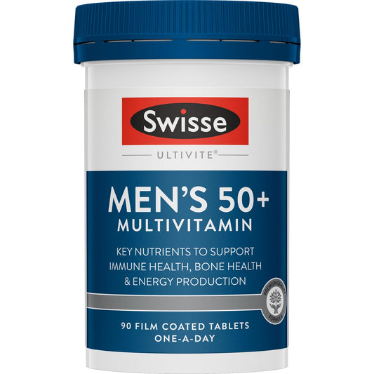 Swisse Ultivite Mens 50+ Multivitamin Tablets 90 Tablets