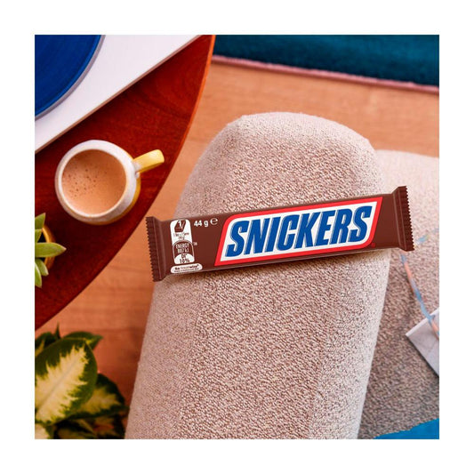 Snickers Milk Chocolate Bar Peanuts Caramel - 44g