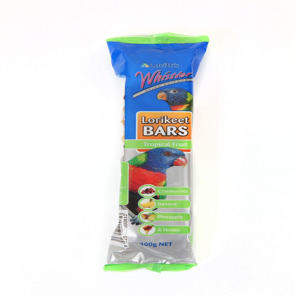 Whistler Tropical Fruit Lorikeet Bar - 100g