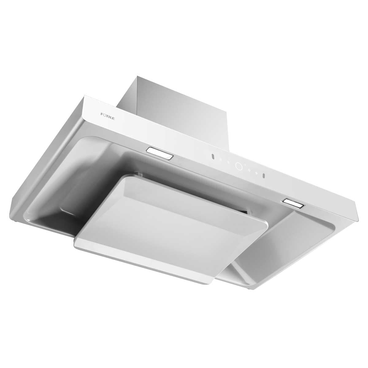 FOTILE 90cm Canopy Rangehood With Decoration Cover EMG9008-CW