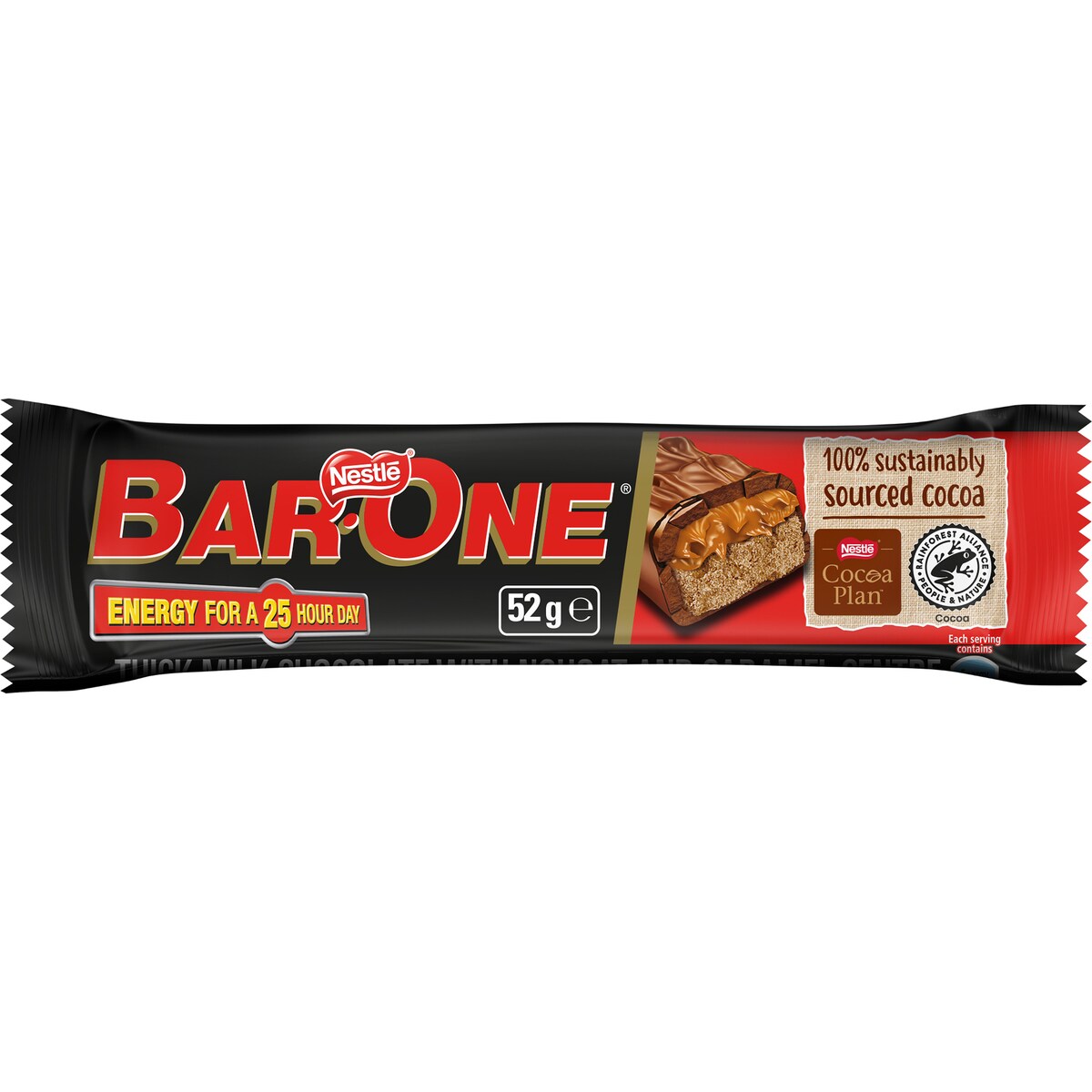Nestle Bar One Chocolate Bar 52g