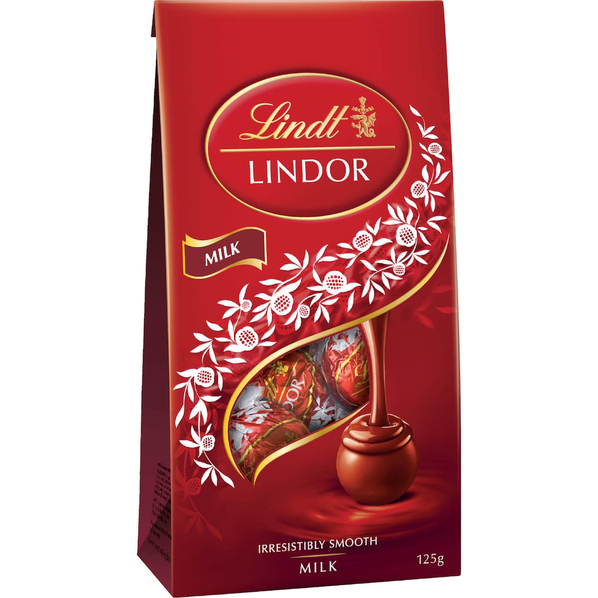Lindt Lindor Milk Chocolate Bag 125g