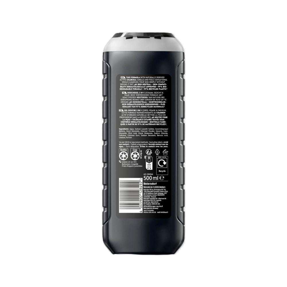 Nivea Men Active ean Shower Gel - 500mL