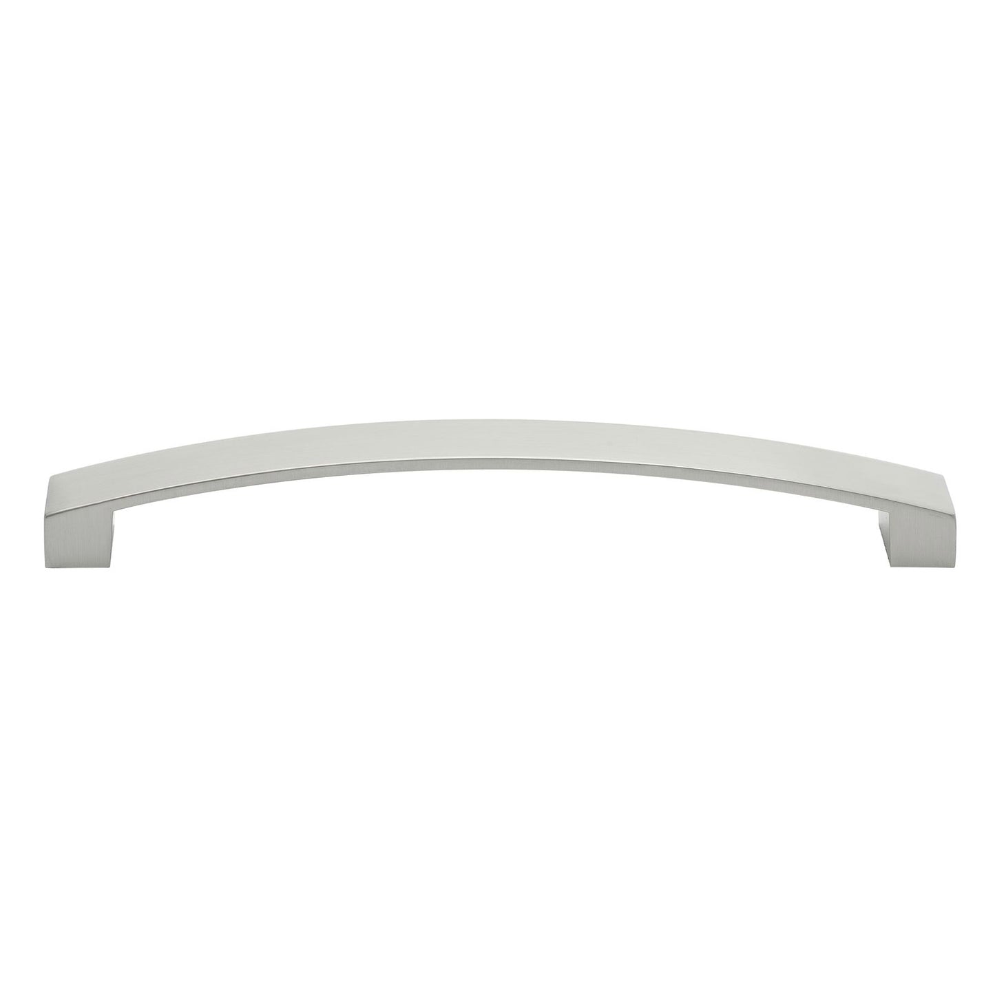 Prestige Brushed Nickel Flat Bow Handle - 160mm