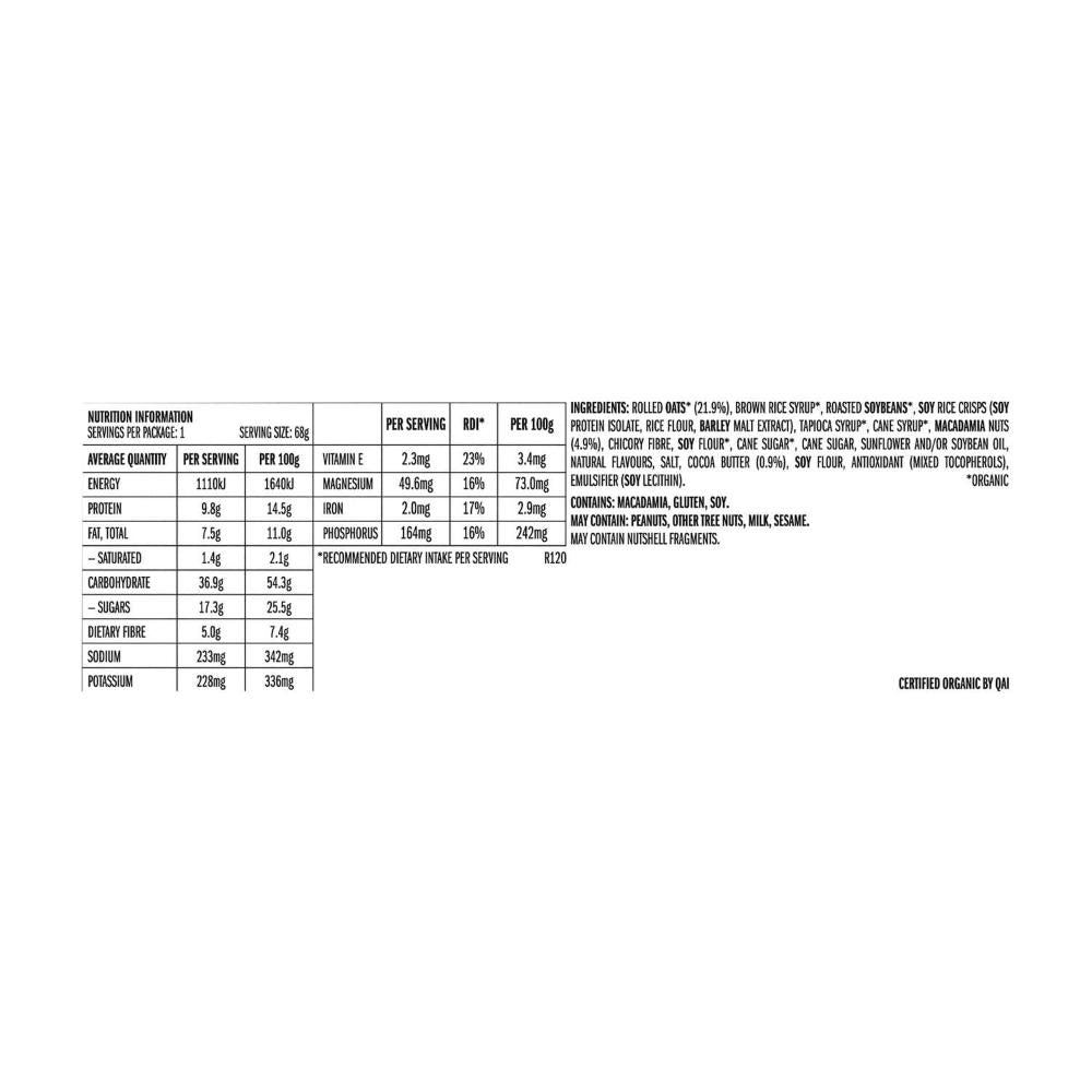 if Bar White Chocolate Macadamia Bar - 68g