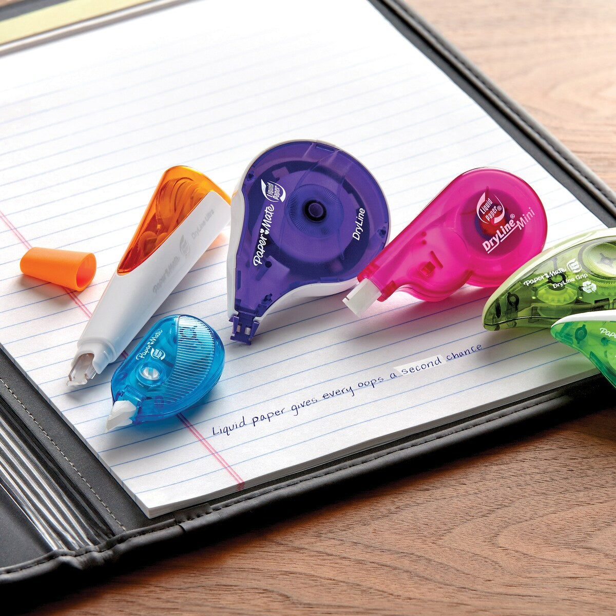 Paper Mate Liquid Paper Dryline I-mini White Out Correction Tape 3 Pack