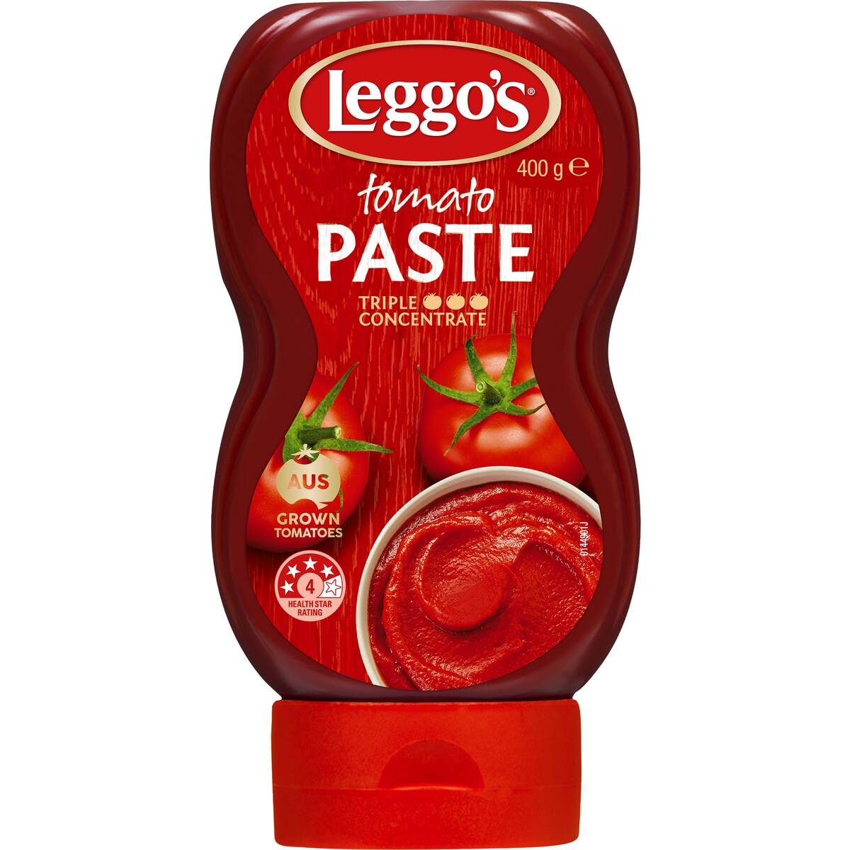 Leggos Tomato Paste Triple Concentrate Squeeze 400g
