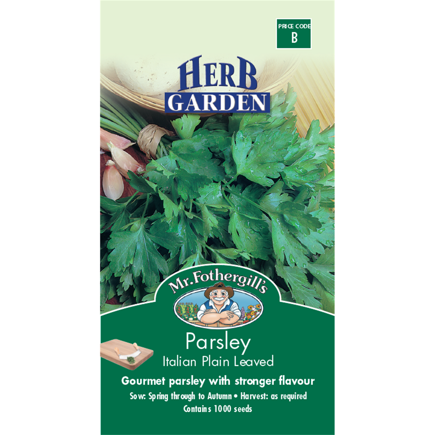 Mr Fothergill Italian Parsley Seeds