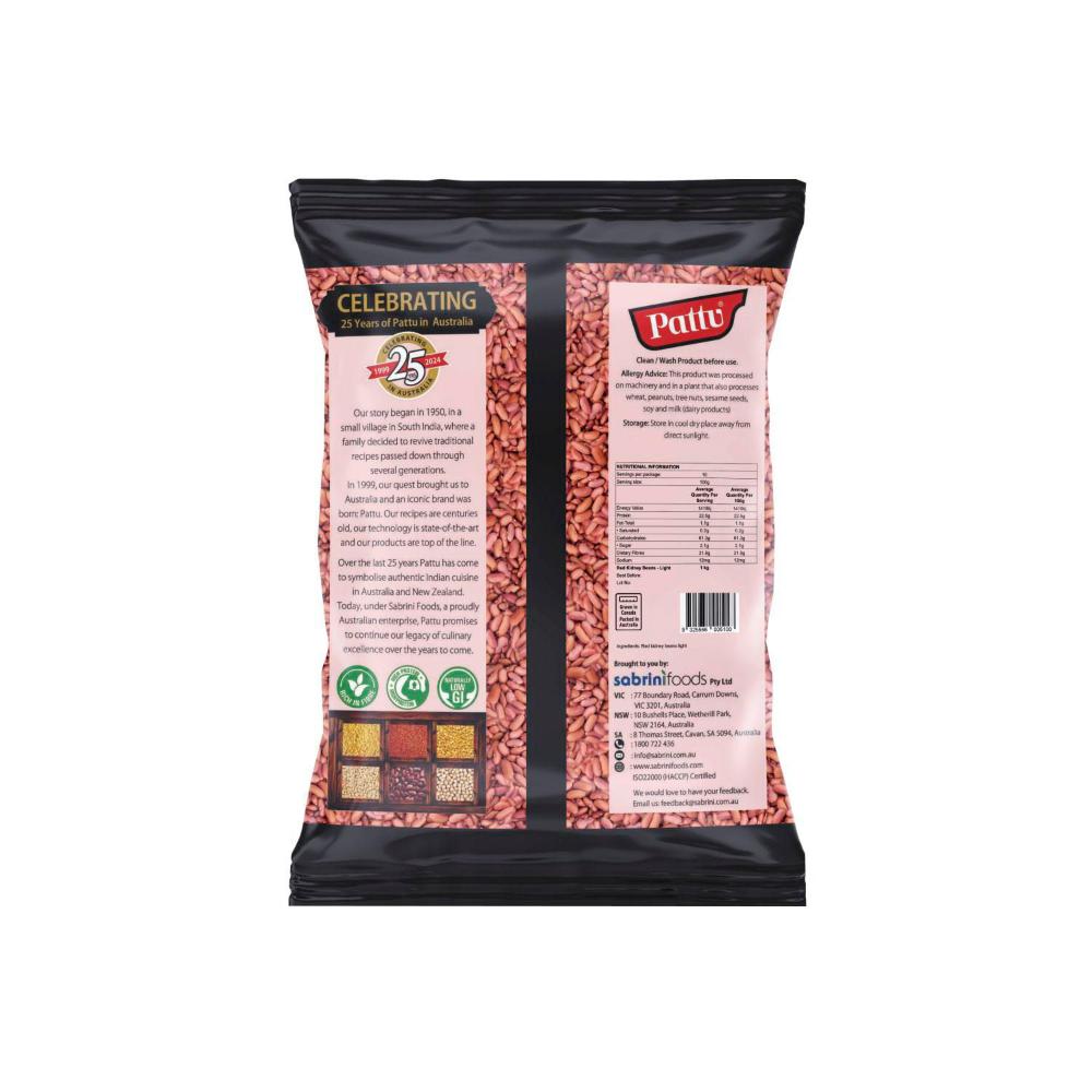 Pattu Red Kidney Light Beans - 1kg