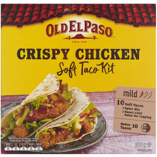 Old El Paso Crispy Chicken Soft Taco 370g